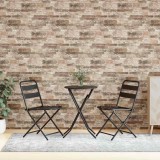 vidaXL Panouri de perete 3D, model cărămidă, multicolor, 10 buc., EPS 149585