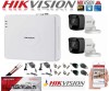Sistem supraveghere ultraprofesional Hikvision 2 camere 8MP 4K DVR 4 canale accesorii incluse SafetyGuard Surveillance