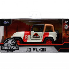 Jurassic Park Dino Masinuta Metalica Jeep Wrangler 1:32