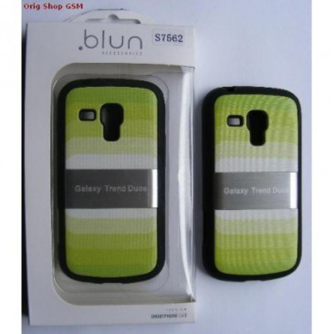 HUSA PLASTIC SAMSUNG GALAXY S7560 / S7562 BLUN VERDE BLISTER foto