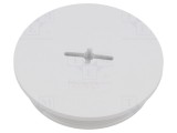 Capac de protecţie M63 1,5 IP54 poliamidă gri deschis 12mm