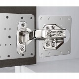 Set placi reparare balamale, 4 bucati, 20 suruburi, universale