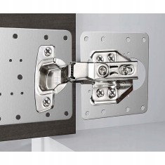 Set placi reparare balamale, 4 bucati, 20 suruburi, universale