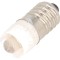 Lampă LED Albă E10 24V DC/AC