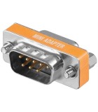 Adaptor Null Modem D-SUB RS232 tata 9 pini - D-SUB RS232 mama 9 pini