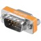 Adaptor Null Modem D-SUB RS232 tata 9 pini - D-SUB RS232 mama 9 pini