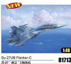 1:48 Su-27UB Flanker C 1:48 foto