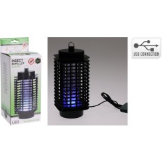 Lampa electrica anti-insecte cu LED si alimentare USB
