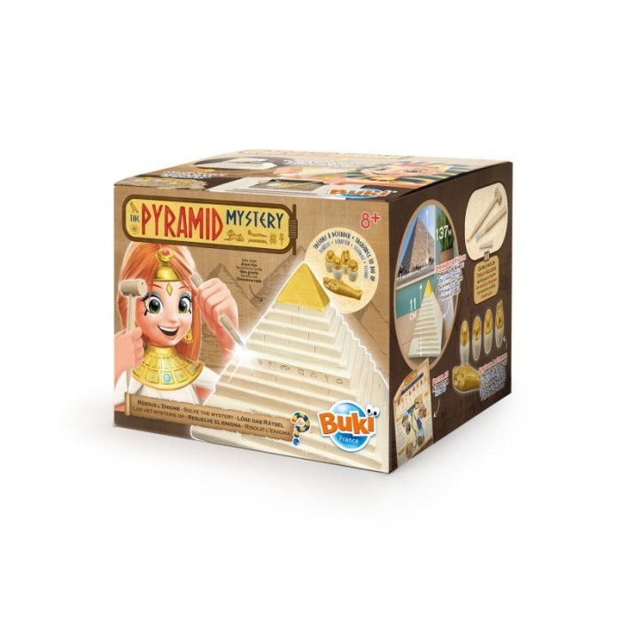 France Buki France Misterul Piramidei - Jucarie Educativa de inalta calitate pentru copii