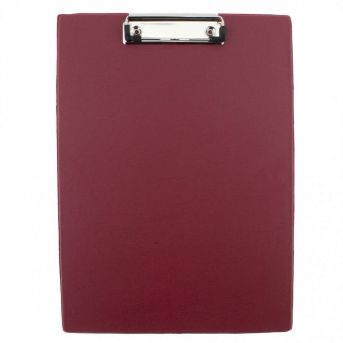 Clipboard Simplu A4 Daco, Bordo, Clipboard Format A4 Daco, Clipboard Colorat Daco, Clipboard Rezistent, Clipboard Simplu Colorat