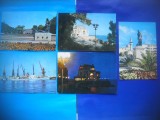 HOPCT LOT NR 530 CONSTANTA-CT-5 CARTI POSTALE-RSR-CIRCULATE, Circulata, Printata
