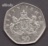 Anglia Marea Britanie 2013 50 Pence, Comemorativa, Christopher Ironside