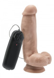 Vibratoare realiste - Get Real Penis Vibrator 15 cm cu Testicule