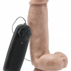 Vibratoare realiste - Get Real Penis Vibrator 15 cm cu Testicule