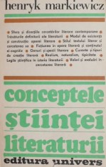 Conceptele stiintei literaturii - Henryk Markiewicz