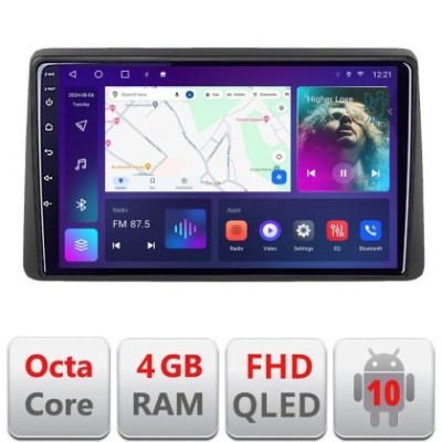Navigatie Opel Movano Renault Master 2020- Android Ecran QLED octa core 4+64 carplay android auto kit-master+EDT-E310V3 CarStore Technology foto
