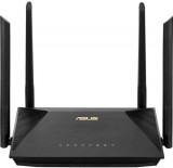 Router Gaming Wireless ASUS RT-AX53U, AX1800, WiFi 6, OFDMA, MU-MIMO, AiProtection, Parental Controls, 4 antene Wi-Fi (Negru)