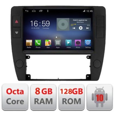 Navigatie Passat B5 1997-2004 Android radio gps internet Octa Core 8+128 LTE kit-b5+EDT-E609 CarStore Technology foto