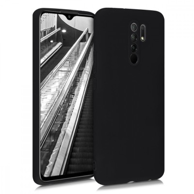 Husa pentru Xiaomi Redmi 9, Silicon, Negru, 52766.47 foto