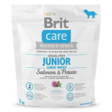 Cumpara ieftin Brit Care Grain-free Junior Large Breed Salmon and Potato, 1 kg