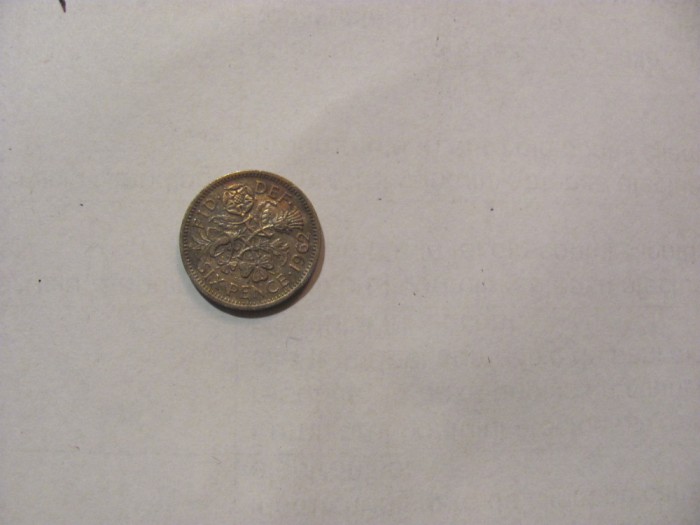 CY - 6 pence 1962 Marea Britanie Anglia