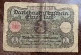 B11 43 - Bancnota foarte veche - Germania - 1 marca - 1920