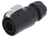 Conector circular tată 9 pini aurit 5A