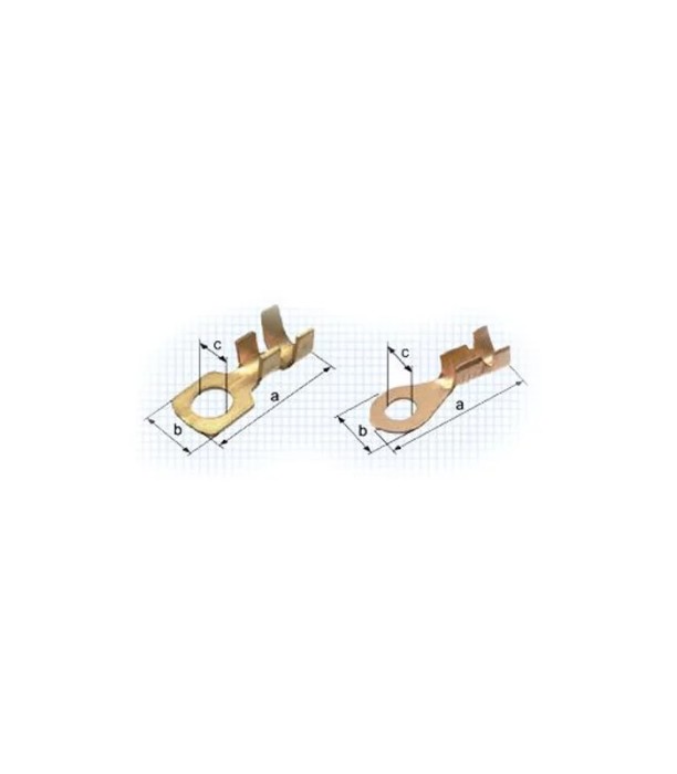 Conector inel M5 20x8.7x5.2 mm pentru fir 0.8-2.5 mm