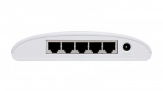 Switch D-Link DGS-1005D, 5 porturi Gigabit, Capacity 10Gbps, fara management, desktop, plastic, alb foto