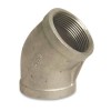 Cot inox 45 grade, Fiting filetat inox 1 1/2&quot;, Cot inox instalatii
