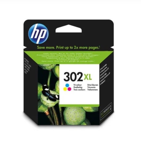 Cartus Original HP 302XL F6U67AE Color