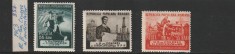 ROMANIA 1953 LP 337 AL III- lea CONGRES AL SINDICATELOR SERIE MNH NESTAMPILATA foto