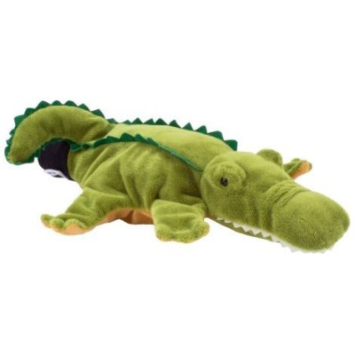 Papusa de mana - crocodil foto