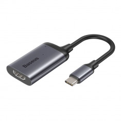 Adaptor USB Type-C la HDMI 4K Baseus Enjoy CAHUB-W0G foto