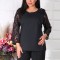 Bluza Eleganta Fani Negru - 54Marimea