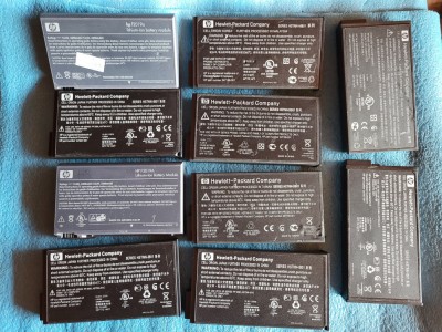 lot 10 baterii laptop - modele HP - diverse modele - foto
