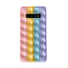 Husa de protectie POP IT compatibila cu Samsung Galaxy S10 , Multicolor