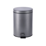 Cumpara ieftin Cos gunoi cu clapeta fier gri 20,5 x 26,5 cm, 5 L