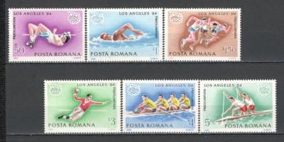 Romania.1984 Olimpiada de vara LOS ANGELES YR.784 foto