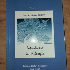 Introducere in filosofie- Nicolae Bobica