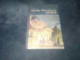 LIMBA SI LITERATURA ROMANA MANUAL PENTRU CLASA A XI A 1981, Clasa 11, Limba Romana