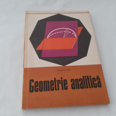 GEOMETRIE ANALITICA ALEXANDRU MYLLER-RF21/0