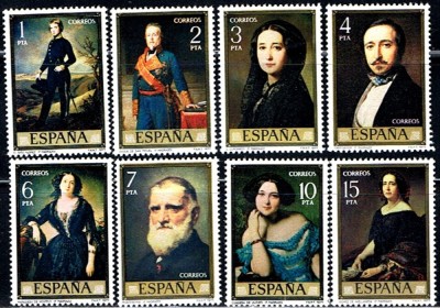 C2628 - Spania 1977 - Pictura 8b.nestampilat MNH foto