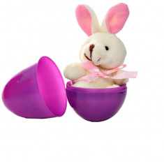 Ou de jucarie pentru Egg Hunt cu plus iepuras surpriza pentru copii, multicolor