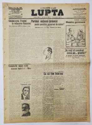 LUPTA , ZIAR , NR. 1902 , 1928 foto