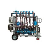 Sala mobila de muls vaci Melasty cu 6 posturi (pulsatoare electronice)