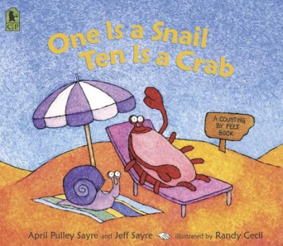 One Is a Snail, Ten Is a Crab: A Counting by Feet Book foto