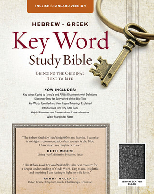 Hebrew-Greek Key Word Study Bible-ESV: Key Insights Into God&amp;#039;s Word foto