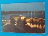 CPIB 23078 CARTE POSTALA - NEPTUN, RESTAURANTUL &quot;INSULA&quot;, CIRCULATA, 1977, STAMPILE, TIMBRU