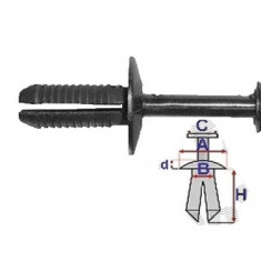 Clips fixare spoiler bara protectie BMW Seria 3 E30 E36 E46, Opel Astra H, Corsa B, Insignia , 1 buc Kft Auto